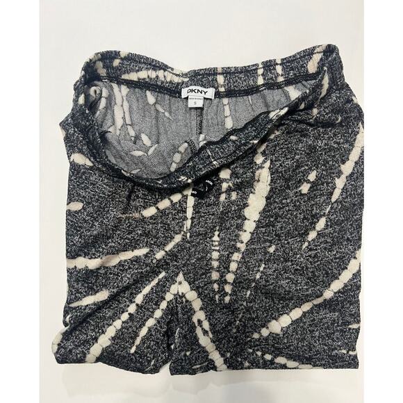 DKNY Pajama set, women’s size S, black/white, preowned - Picture 3 of 16